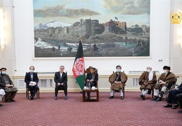 اشرف غنی در دیدار با علمای شیعه افغانستان: صلح با تضرع را نمی خواهیم