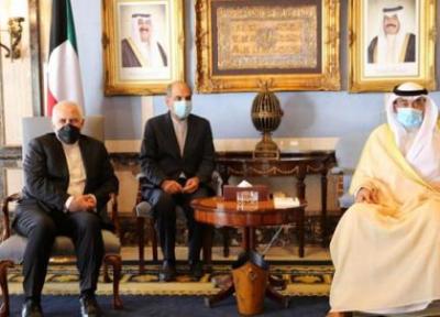 ظریف با نخست وزیر کویت ملاقات کرد