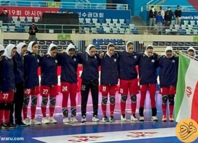شکست تیم ملی هندبال زنان ایران مقابل ژاپن